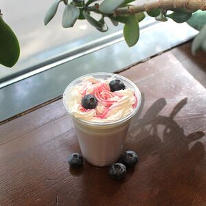 Милкшейк Черничный чизкейк 