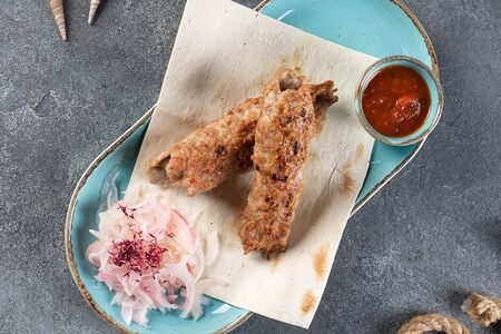 Люля-кебаб из курицы