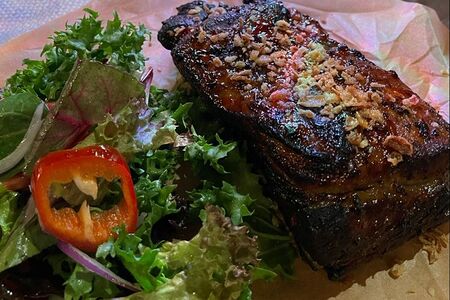 Свиные ребра в соусе BBQ