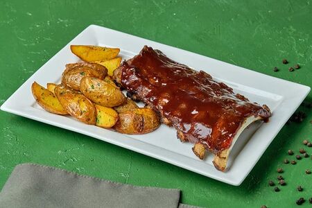 Свиные ребра BBQ