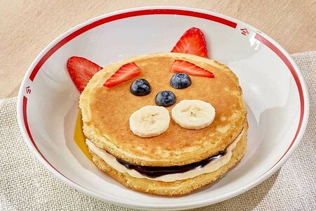 Панкейки с шоколадом