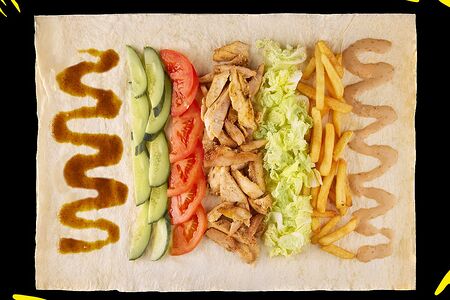 Азиатская с картофелем фри🍟㊙️