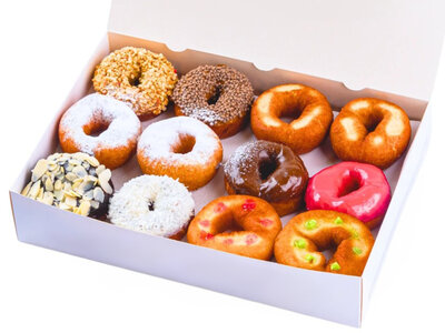 Бокс пончиков Пробный