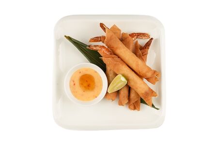 Хрустящие креветки по-сингапурски (110/30 гр)