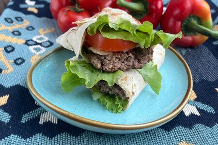 Кюфта из говядины в лаваше