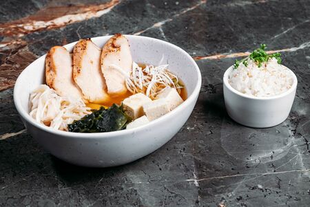 Мисо с курицей