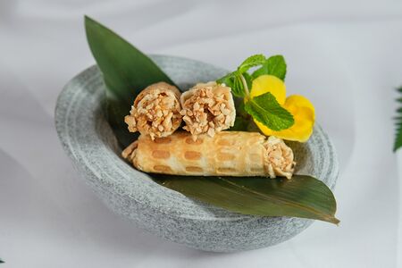 Вафельные трубочки