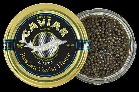 Черная осетровая икра Classic