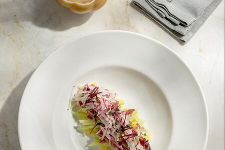 Окрошка с подкопченной уткой