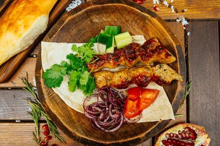 Люля-кебаб из цыпленка