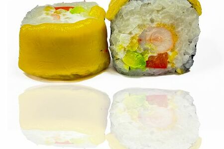 Ролл чеддер и креветка