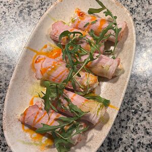 Рулетики из ветчины