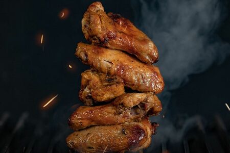 Шашлык из куриных крылышек