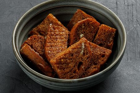 Ржаные гренки