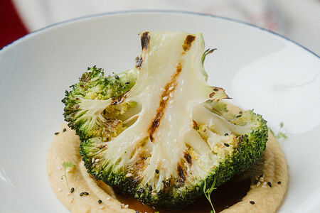 Стейк из брокколи - ланч