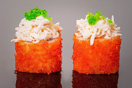 Ролл Калифорния Тартар с Камчатским Крабом