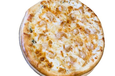 Пицца с креветками в соусе сладкий Чили                                      