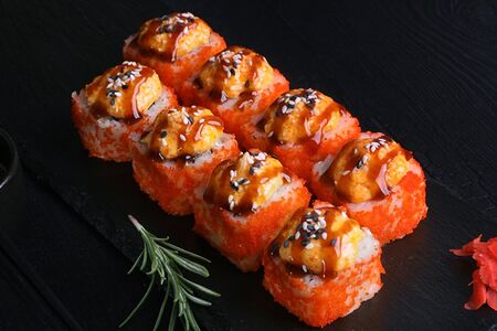 Ролл Угорь спайси Hot