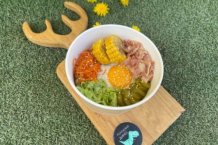 Пибимпап с беконом