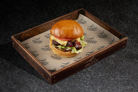 Фрэнкбургер с рёберным мясом