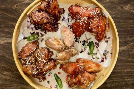 Сет из хрустящих куриных крыльев