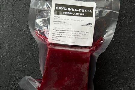 Брусника-пихта (основа для чая)