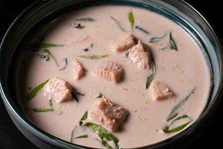 Сливочный с лососем