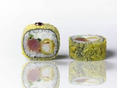 Темпура Тунец Креветка Лук