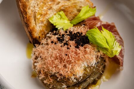 Флан из баклажана