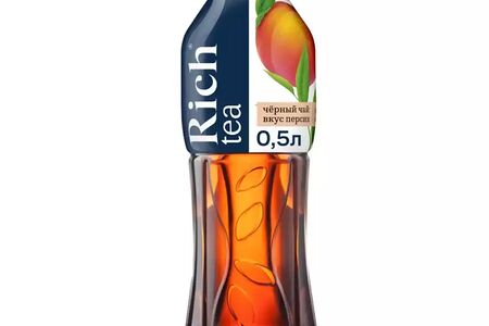Rich черный чай со вкусом персика