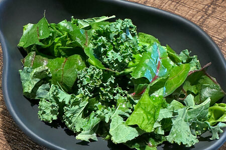 Зеленый салат