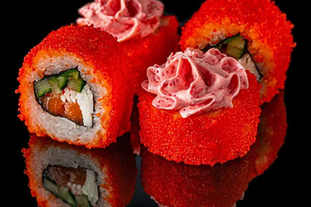 Лава с лососем