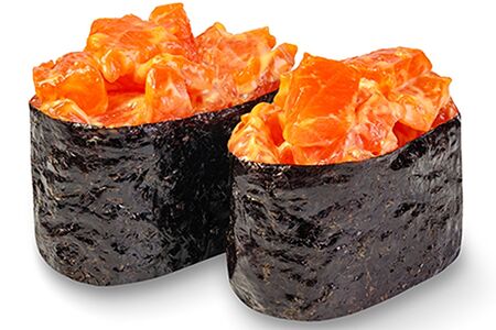 Гункан спайси копченый лосось