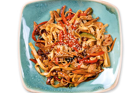 Вок со свининой