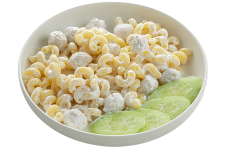 Куриные фрикадельки с макарошками