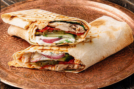 Шаурма со скумбрией