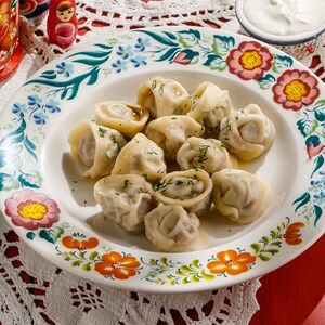 Пельмени с мясом