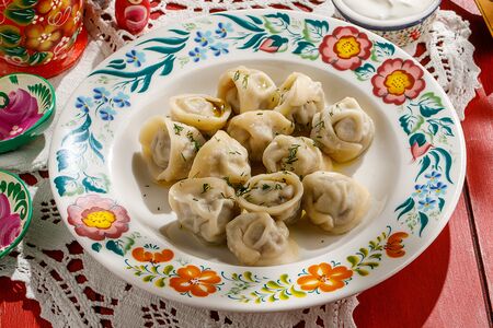 Пельмени с мясом