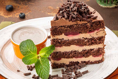 Торт Вишня-Шоколад