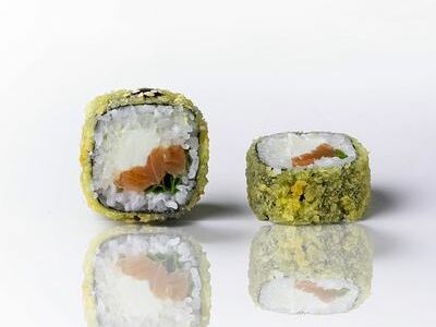 Темпура с Копченым Лососем