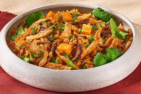 Рис но-ми с курицей