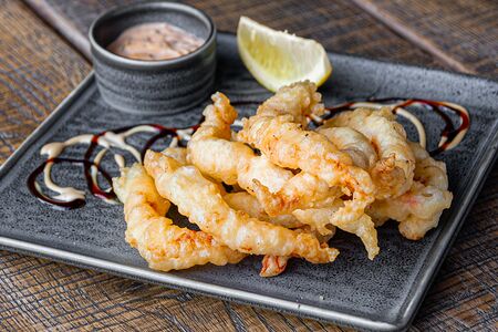 Креветки темпура