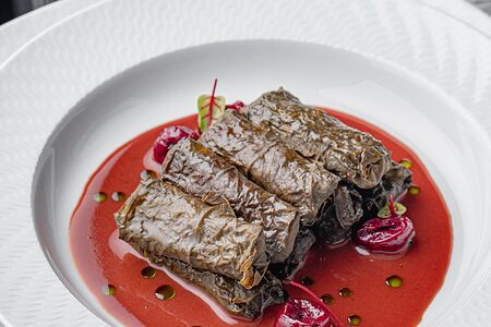 Долма с гусём 