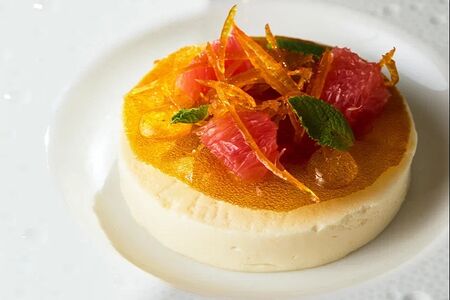 Панакота Юдзу с манго и маракуйей