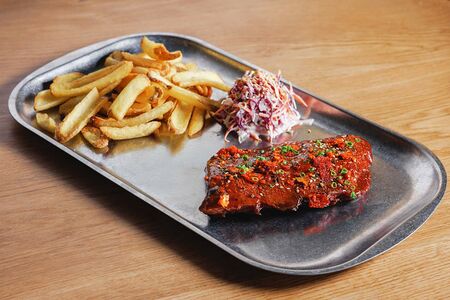 Рёбра поросёнка Терияки