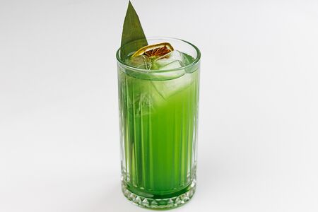 Домашний лимонад Киви-Базилик