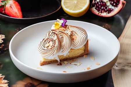 Лимонный чизкейк 