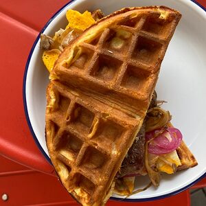 Вафля картофельная с говядиной