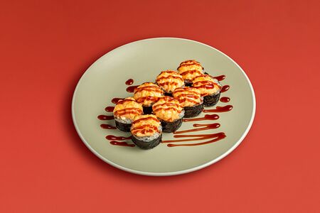 Ролл Сэлмон гриль