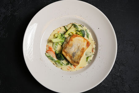 Филе судака во французском стиле